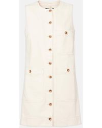 Veronica Beard - Oakley Denim Minidress - Lyst