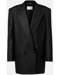 Saint Laurent - Cashmere Blazer - Lyst