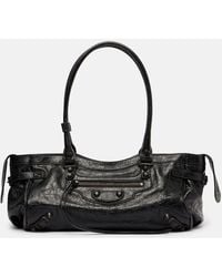 Balenciaga - Le City East-West Medium Shoulder Bag - Lyst