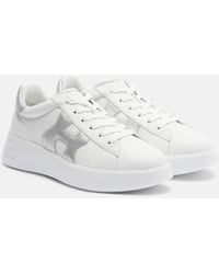 Hogan - Rebel Leather Platform Sneakers - Lyst