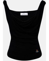 Vivienne Westwood - Anna Ribbed-Knit Tank Top - Lyst