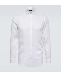 Frescobol Carioca - Antonio Long-Sleeved Linen Shirt - Lyst