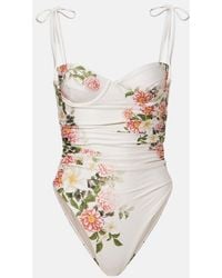 Agua Bendita - Rabano Floral Swimsuit - Lyst