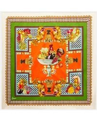 ALÉMAIS - Rocco Printed Silk Scarf - Lyst
