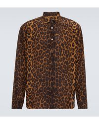 Tom Ford - Leopard-print Silk Shirt - Lyst