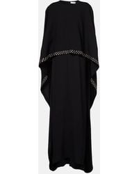 Stella McCartney - Abito Lungo Con Mantella - Lyst