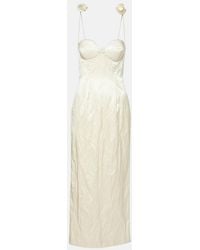 Magda Butrym - Bustier-Kleid Aus Einem Baumwollgemisch - Lyst