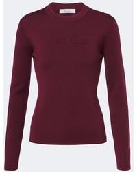 Max Mara - Virgin Wool Sweater - Lyst