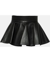 Alaïa - Peplum Leather Belt - Lyst