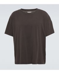 Les Tien T-Shirt aus Baumwolle - Schwarz
