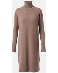 JOSEPH - Cashmere Turtleneck Midi Dress - Lyst