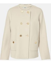 Max Mara - Samantha Virgin Wool Peacoat - Lyst