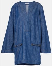 Zimmermann - Wylie Denim Tunic - Lyst