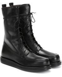 the row zipper boots