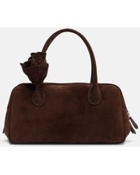 Magda Butrym - Brigitte Suede Tote Bag - Lyst