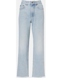 Valentino - Mid-Rise Flared Jeans - Lyst