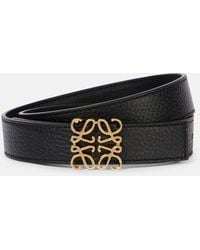 Loewe - Guertel Anagram Aus Leder - Lyst