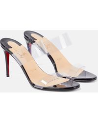 Christian Louboutin - Just Nothing Pvc Sandals - Lyst
