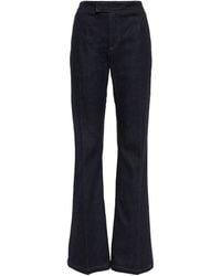 Womens Clothing Jeans Flare and bell bottom jeans Balmain Denim Flared Jeans in Black 