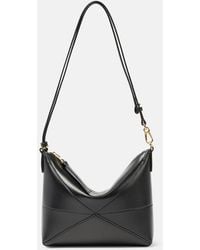 Loewe - Puzzle Fold Leather Shoulder Bag - Lyst