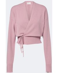 Extreme Cashmere - N°516 Ella Cashmere-Blend Wrap Cardigan - Lyst