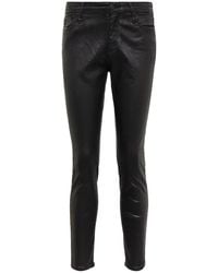 AG Jeans - Farrah High-rise Skinny Pants - Lyst