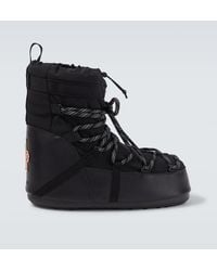 Moncler - X Moon Boot Icon Low Snow Boots - Lyst