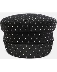 Ruslan Baginskiy - Crystal-embellished Baker Boy Hat - Lyst