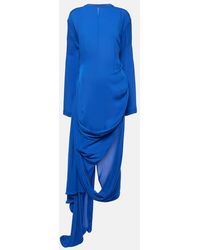 Acne Studios - Robe Midi Asymetrique - Lyst