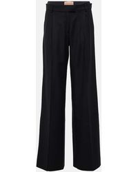 AYA MUSE - Pantalon Ample Conso En Laine - Lyst