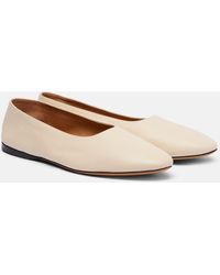 The Row - Ballerinas Awar Aus Leder - Lyst