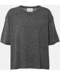 Lisa Yang - T-Shirt Cila Aus Kaschmir - Lyst