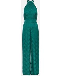 RIXO London - Jumpsuit A Gamba Larga Con Cut-Out - Lyst