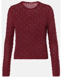 Max Mara - Rally Mohair And Wool-Blend Sweater - Lyst