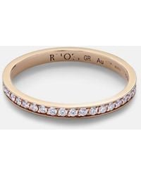Repossi - Berbere Xs 18Kt Rose Ring With Diamonds - Lyst