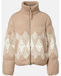 Varley - Belinda Knitted Puffer Jacket - Lyst