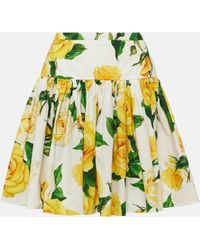 Dolce & Gabbana - Short Circle Skirt - Lyst