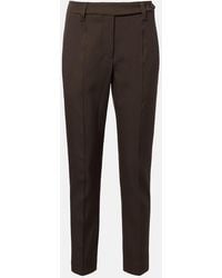 Brunello Cucinelli - Monili Wool Slim Pants - Lyst