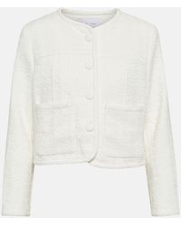 Proenza Schouler - White Label Cropped Tweed Jacket - Lyst