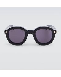 Tom Ford - Raffa Round Sunglasses - Lyst