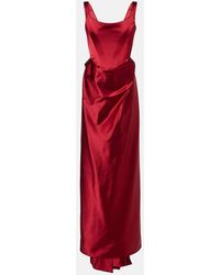 Vivienne Westwood - Bustier-Robe Camille Aus Satin - Lyst
