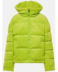 Perfect Moment - Corduroy Down Ski Jacket - Lyst