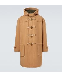 Polo Ralph Lauren - Hooded Wool Coat - Lyst