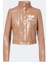 Courreges - Reedition Vinyl Jacket - Lyst