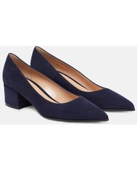 Gianvito Rossi - Piper Suede Pumps - Lyst