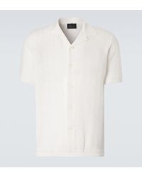 Brioni - Linen And Cotton Shirt - Lyst