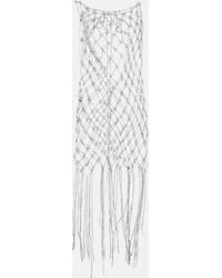 GIUSEPPE DI MORABITO - Crystal-Embellished Minidress - Lyst