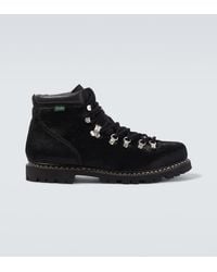 Junya Watanabe - Paraboot Calf Hair Lace-Up Boots - Lyst