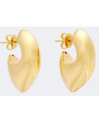Bottega Veneta - Claw Small-Plated Earrings - Lyst