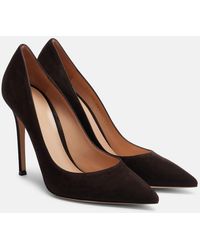 Gianvito Rossi - Gianvito Suede Pumps - Lyst